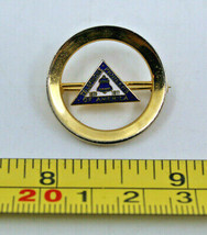 Telephone Pioneers of America 1875 1911 Bell Logo Collectible Pin Vintage - $11.00