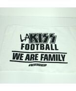 LA KISS Arena Football Rally Towel We Are Family Simmons Team Equipment 17&quot; - $16.82