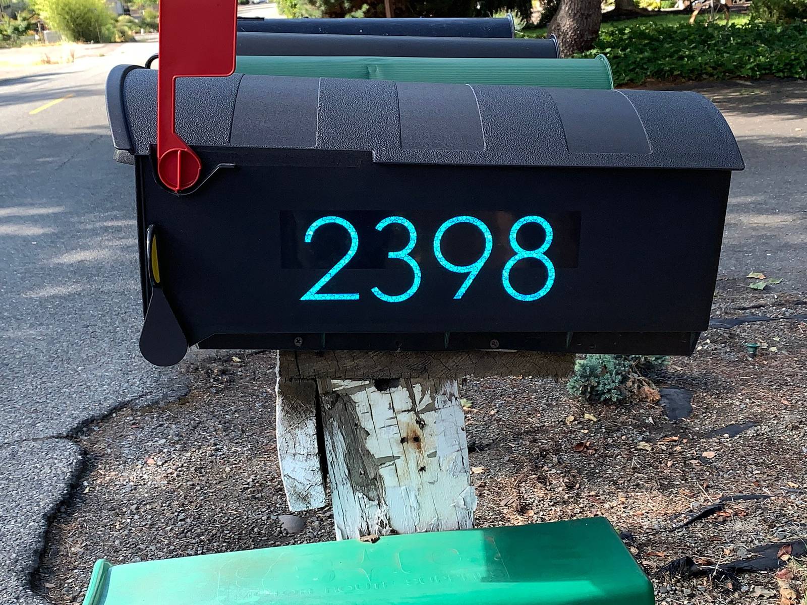 Ultra-reflective Mailbox Numbers (Single set of numbers) - $20.00 - $26.00