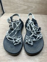 Women’s Chaco Sandals Strappy Casual Shoes Hiking Gray Size 10 - £15.55 GBP