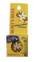 BURTS BEES VANILLA BEAN Lip Balm 100% Natural - $7.92