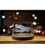 LED Base included | Gorgeous Crayfish 3D Engraved Crystal Sculpture - $35.46 CAD+