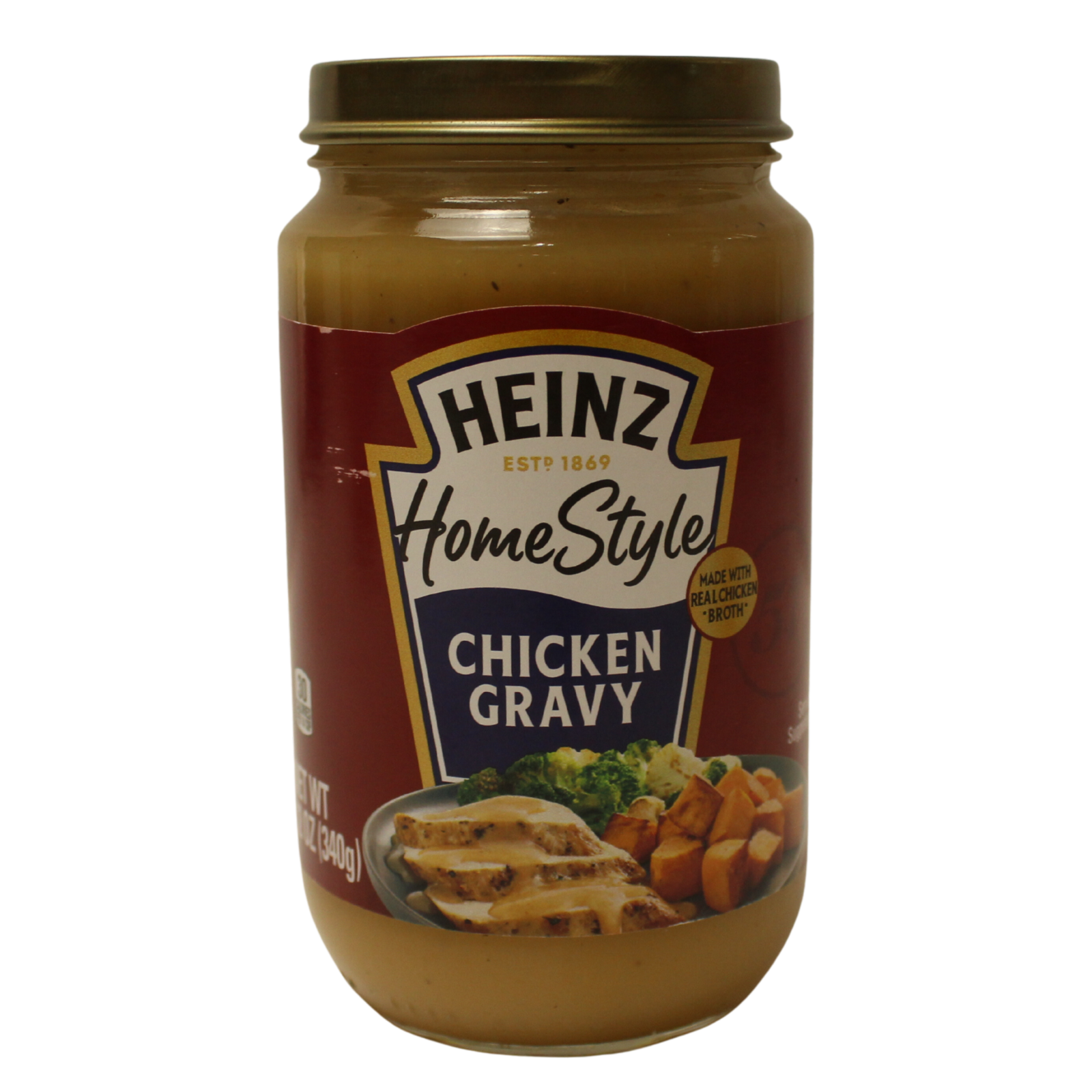 Heinz HomeStyle Classic Chicken Gravy, 12 oz Jar - £6.30 GBP