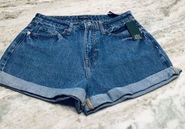 Wild Fable Highest Rise Mom Shorts Size 6/28. 33105126 Blue/X8Y25-Happy - €30,50 EUR