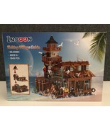 INSOON Fishing Village Cabin/House Building Set with LED Light, 1845PCS NIB - $91.39