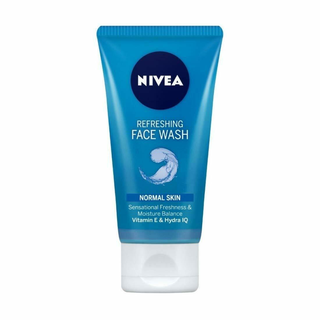 NIVEA Women Refreshing Face Wash, with Vitamin E, 150ml (Pack of 1) - $9.40