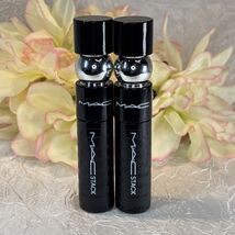 2 X Mac Stack Mascara Superstack Mega Micro Black Stack Travel .27ozEa N... - $14.80
