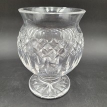 Waterford Crystal Glass Footed Flower Cinch Waist Vase Giftware Collection - £38.93 GBP