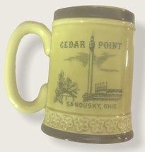 Cedar Point Sandusky, Ohio Vintage Souvenir Beer Mug - $19.00 CAD