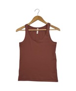 Athleta Top Womens Small Pink Mauve Ribbed Sleeveless Seamless Tank Work... - $23.75