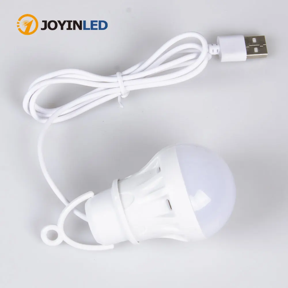 LED Lantern Portable Camping Lamp Mini Bulb 3W 5V LED USB Power Book Lig... - $12.01+
