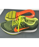 Nike Air Zoom Structure 18 Green Orange 2014 Size 14 683731-700 Dynamic ... - $47.49