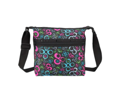 LeSportsac Flower Power Small Hobo Crossbody, Japanese Artist Gaku Exclu... - $105.40 CAD