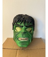 Incredible Hulk 2008 Marvel Dress Up Cosplay Costume Mask LIGHT NOT WORKING - $21.55 CAD
