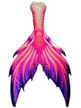 Fairy Mermaid Tail Kids Adult  Mermaid Tails with Monofin swimmable tail - £79.92 GBP