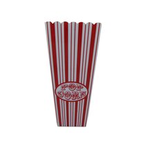 Red Striped Popcorn Bucket - £5.96 GBP