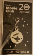 Aladdin Disney Movie Club Collectible Pendant 20 Year Anniversary NEW - £3.10 GBP