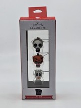 Hallmark Nightmare Before Christmas Mini Christmas Ornament Set of 3 Disney New - £18.08 GBP