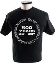 500 Years Reformation Shirt With 5 Solas Tee Tshirt Religion T-Shirts - £13.58 GBP+