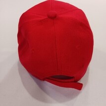 Haiti Flag Men's Back Strap Red Cotton Blend Baseball Cap Hat image 14