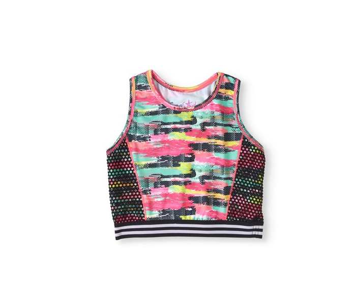 Freestyle Revolution ~ Girls&#39; Active Sports Bra ~ Size 16 ~ Multicolored - $14.96