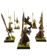 WFB Skeleton Warriors Regiment 8x Hand Painted Miniature Plastic High Elves - £90.43 GBP
