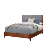 Melbourne Two Tone California King Panel Bed, Acorn/Grey - $19,208.33 MXN