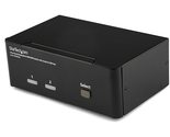StarTech.com Dual Monitor DisplayPort KVM Switch - 2 Port - USB 2.0 Hub ... - $467.58