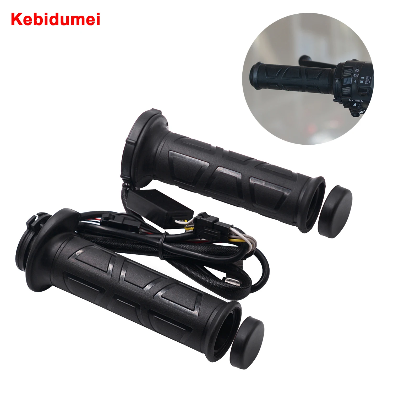 7/8&quot; 22MM Motorcycle Heating Handle 12V Winter Temperature Adjustment Hand - $12.76+