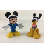 Disney Mickey Mouse Clubhouse Police Patrol Mickey and Pluto Figures 201... - $14.80