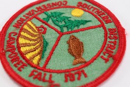 Vintage 1971 Conservation Camporee Fall Southern Boy Scouts of America BSA Patch - £9.26 GBP