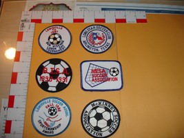 Soccer Patch set Vintage 6 patch set - £14.85 GBP