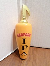 Harpoon IPA Shotgun Whale Hook 6.5&quot; Draft Beer Tap Handle Mancave Bar Keg  - $19.55
