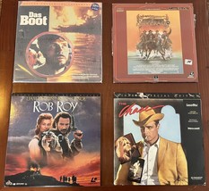 LaserDisc Lot - Das Boot, Silverado, Rob Roy, &amp; The Chase - $19.16 CAD