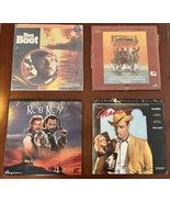 LaserDisc Lot - Das Boot, Silverado, Rob Roy, &amp; The Chase - $19.06 CAD