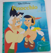Walt Disney Pinocchio by Twin Books Hardcover Disney Classic Board Book VTG 1987 - £7.91 GBP