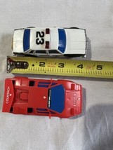 SEARS Aurora AFX Road Racing Slot Car only set of 2  police #23 red coun... - $34.60