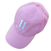 Women&#39;s Wentz 11 Ball Cap Hat Adjustable Baseball Pink White - £6.25 GBP
