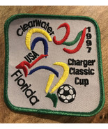 Clearwater FL Charger Classic Cup Soccer Jacket Patch 3 1/4&quot; ~ 1997 Flor... - $26.77 CAD