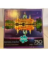 Buffalo Games Reflections NEW TOWN HALL Hanover Germany 750 Piece Jigsaw... - £10.19 GBP