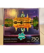 Buffalo Games Reflections NEW TOWN HALL Hanover Germany 750 Piece Jigsaw... - $17.46 CAD