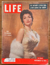 Life Magazine November 15, 1954 Gina Lollobrigida Classic Print Ads - £7.84 GBP