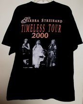 Barbra Streisand Concert Tour T Shirt Vintage 2000 Timeless Tour Size X-Large - £199.83 GBP