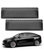2pc Tesla Model Y Backseat Air Vent Cover Grille Protector Snap-in Insta... - £12.57 GBP