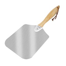 Kitchen Supply Aluminum Pizza Peel With Wooden Handle 14-Inch X 16-Inch, Large P - £34.57 GBP
