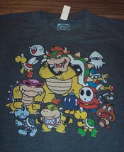 Vintage Style Super Mario Bros. Nes Nintendo T-Shirt Big And Tall 3XLT Bowser - £19.46 GBP
