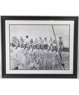 Large Framed Photograph Construction Workers Girder Empire State Building - £312.89 GBP
