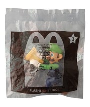 Nintendo Super Mario Bros Movie Flashlight Luigi McDonald's Collection Toy #3 - £5.53 GBP