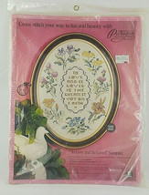 Paragon &quot;To Love and Be Loved Vintage Sampler Kit Counted Cross Stitch  - £15.73 GBP