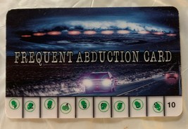 UFO Alien Frequent Abduction Card MAGNET ID Roswell New Mexico Area 51 - £7.90 GBP